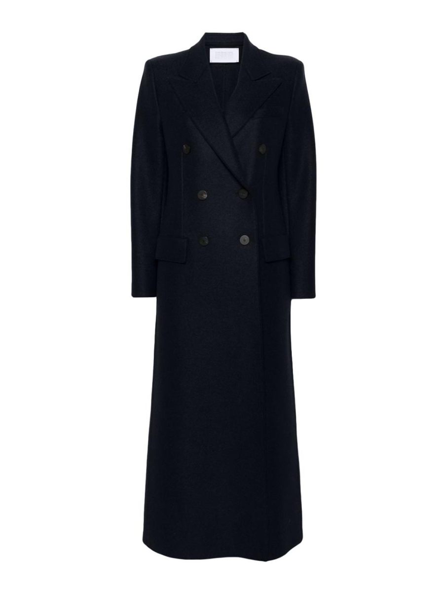 Harris Wharf London Manteau Court - Bleu
