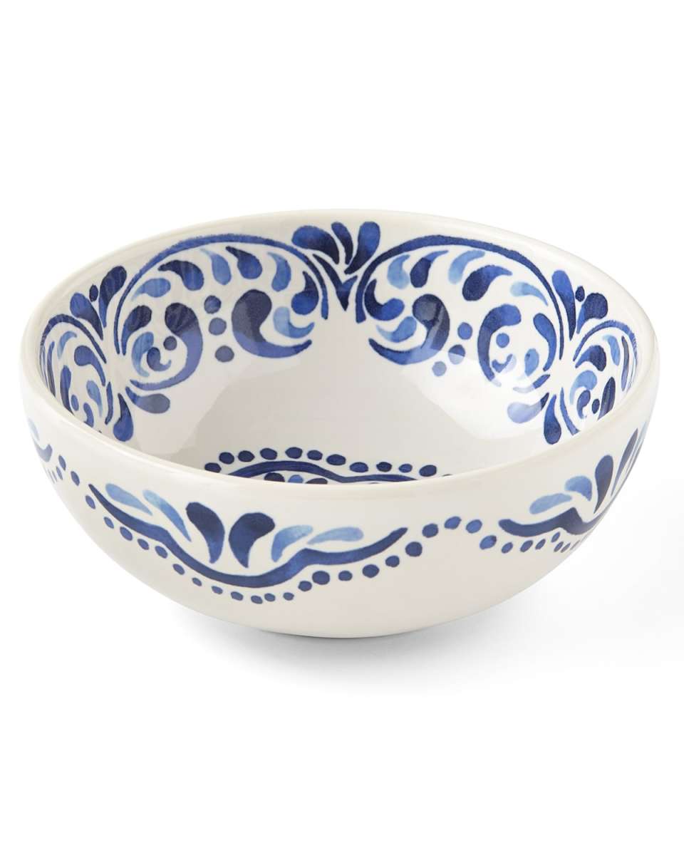 Iberian Cereal/Ice Cream Bowl - Indigo