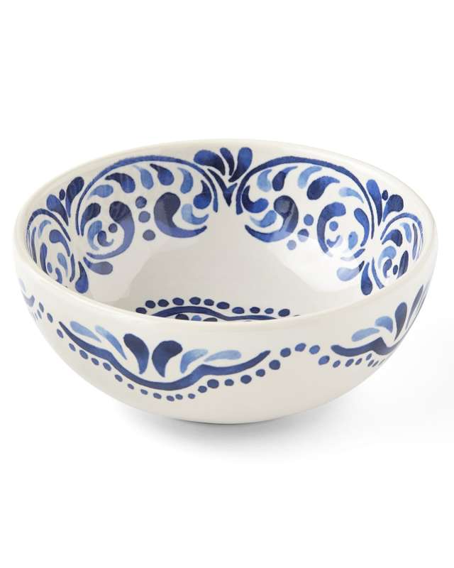 Iberian Cereal/Ice Cream Bowl - Indigo