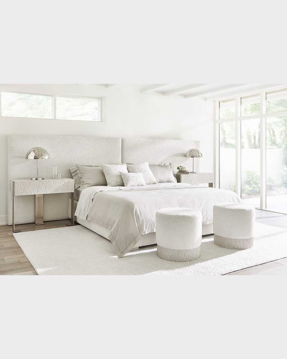 Solaria Extended Panel Upholstered King Bed
