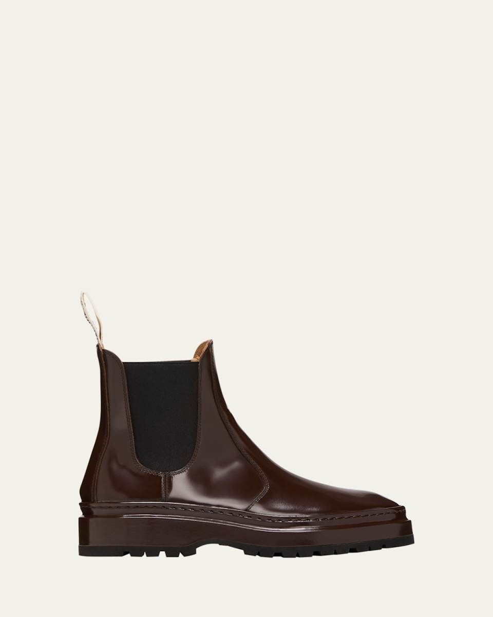 Les Chelsea Pavane Leather Booties