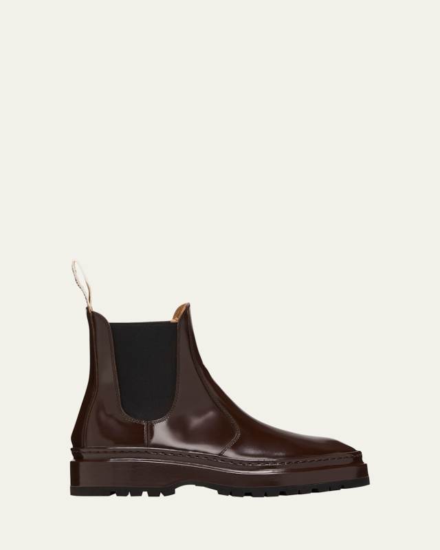 Les Chelsea Pavane Leather Booties