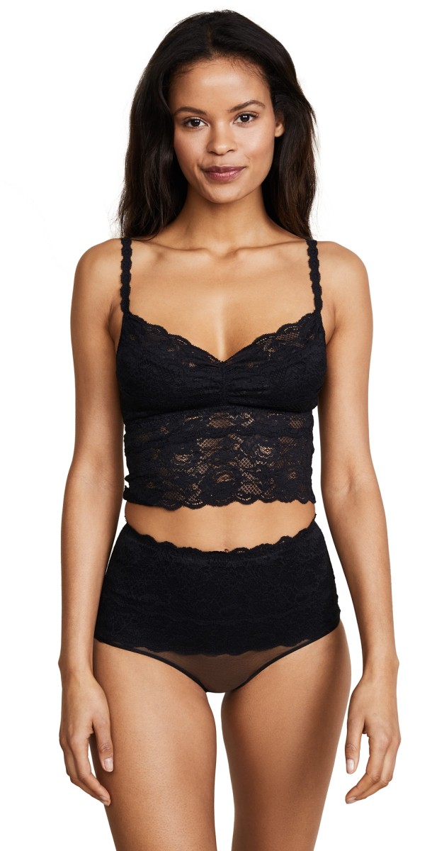 Cosabella Never Say Never Cropped Cami Black