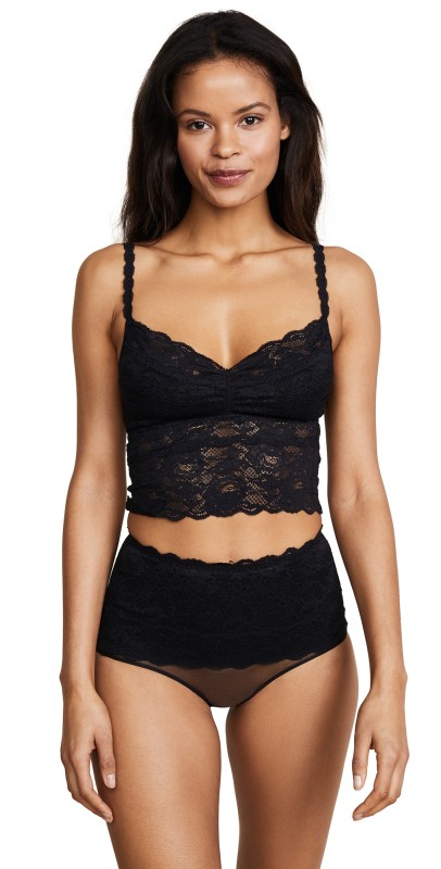 Cosabella Never Say Never Cropped Cami Black