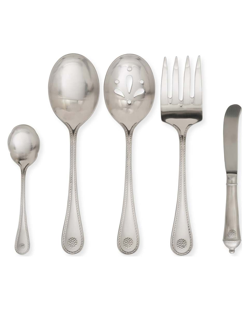5-Piece Berry & Thread Bright Satin Hostess Set
