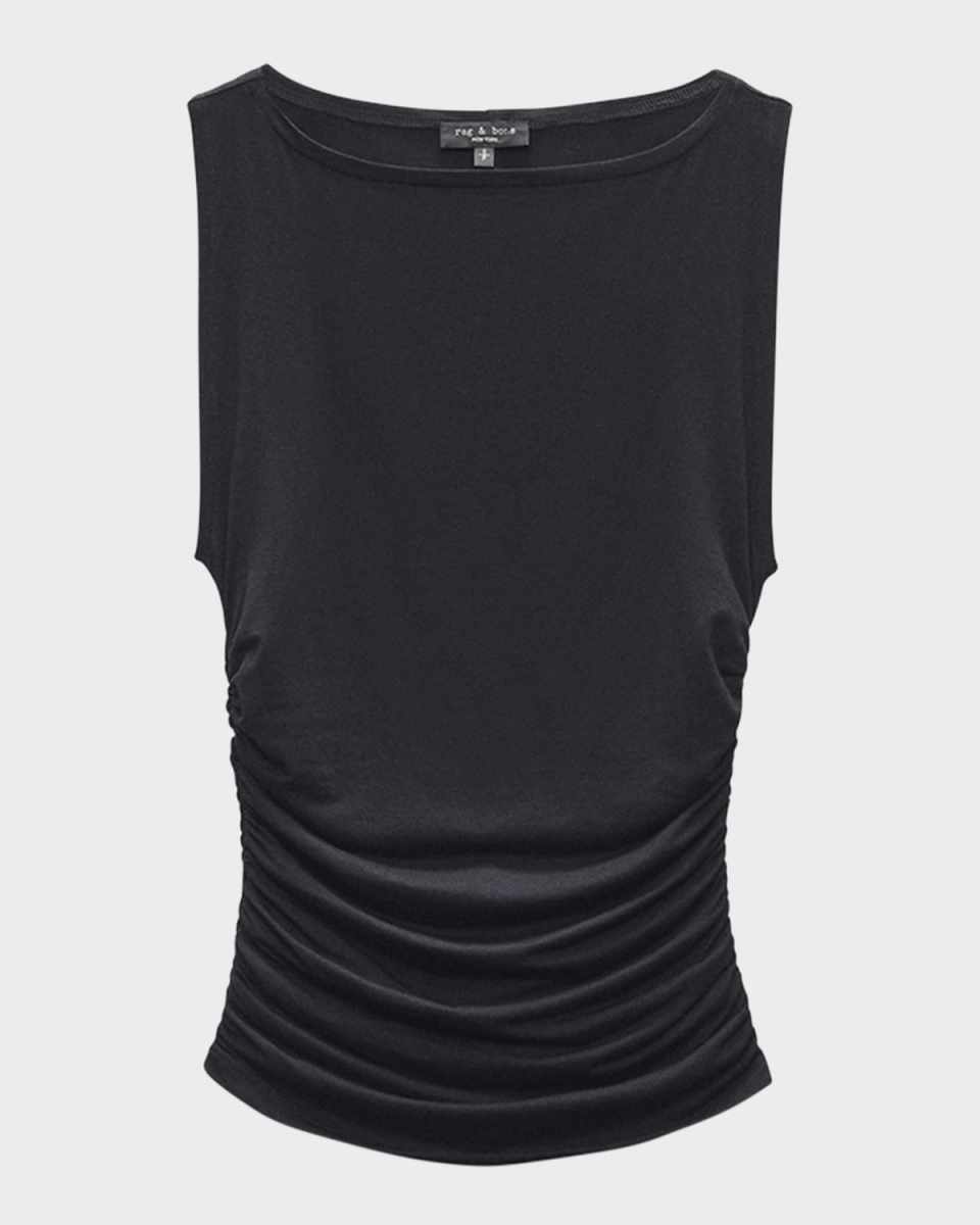 Luca Shirred Tank Top