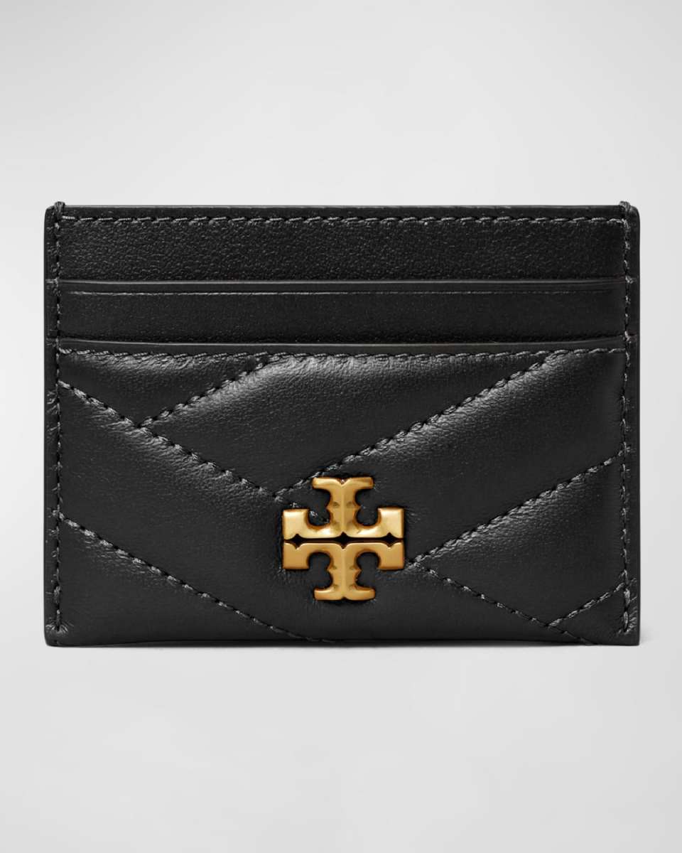 Kira Chevron-Quilted Card Case