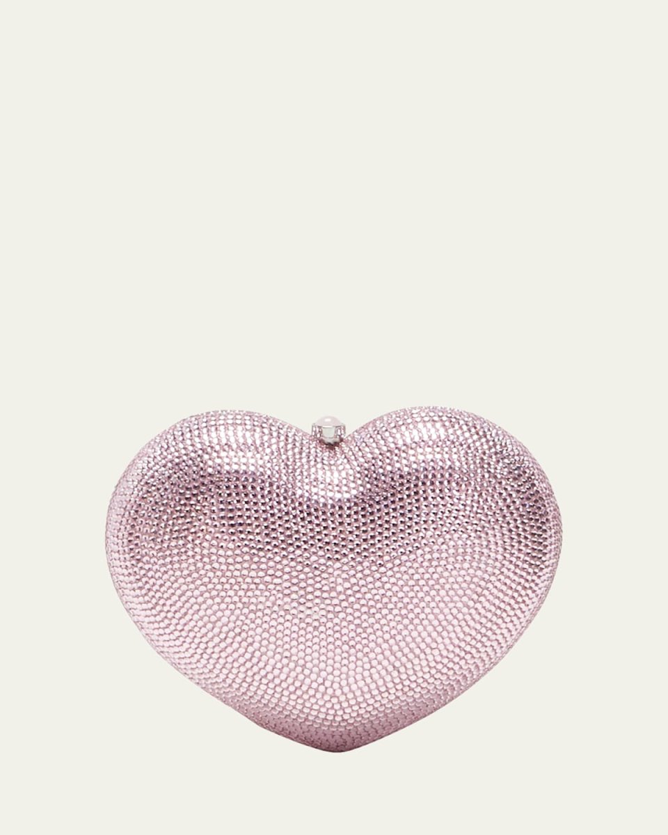 L'Amour Petit Coeur Crystal Minaudiere