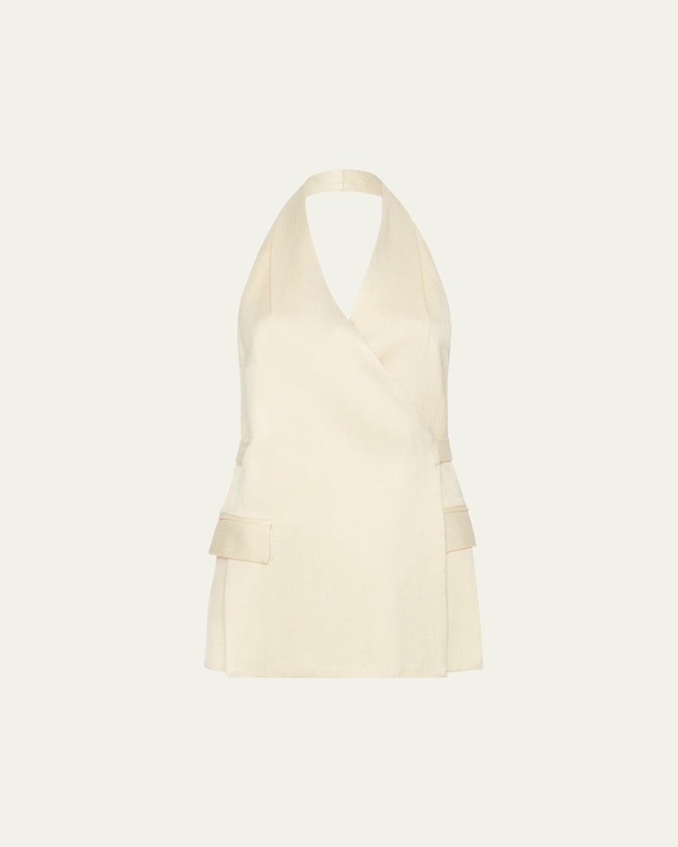 Halter Wrap Vest