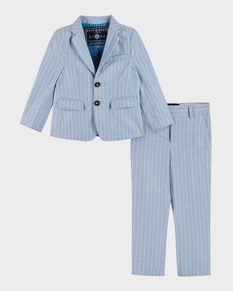 Boy's Two-Piece Suit Set, Size 2T-8