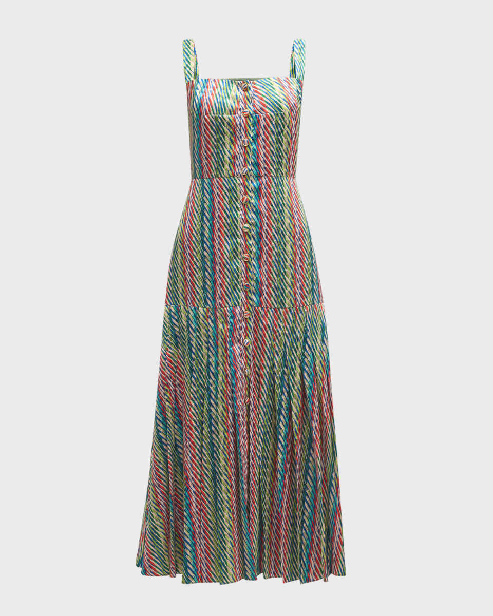 Karen Rainbow Gradient Dress