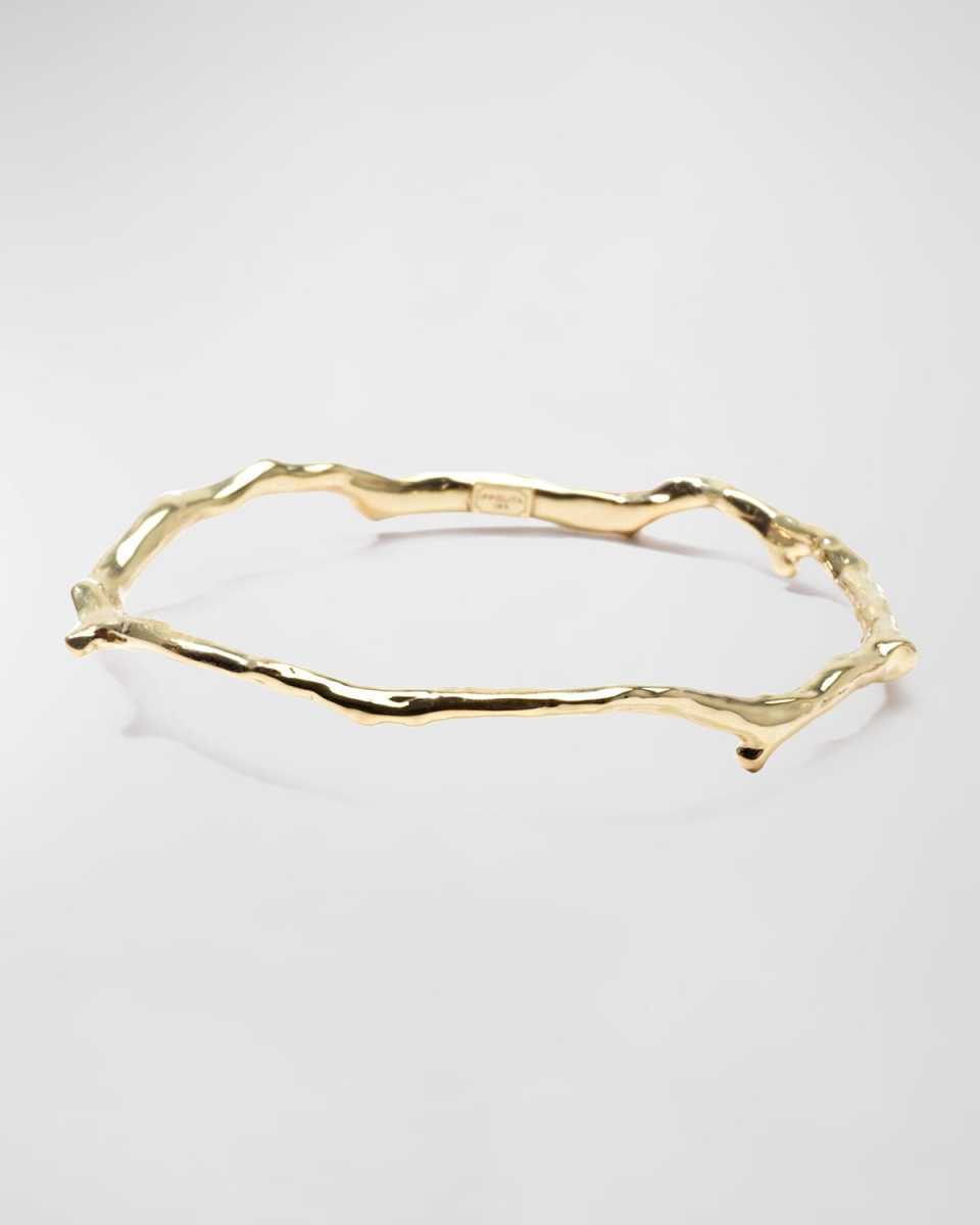 Reef Bangle in 18K Gol