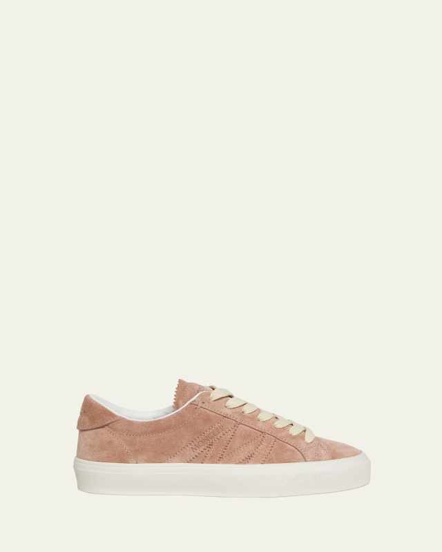 Monaco Suede Low-Top Sneakers