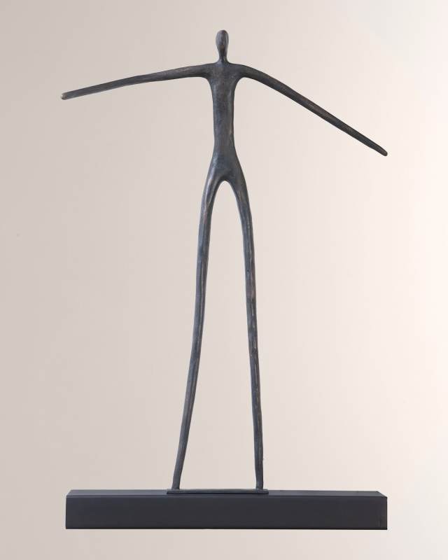 Moveable Standing Man on Short Shelf