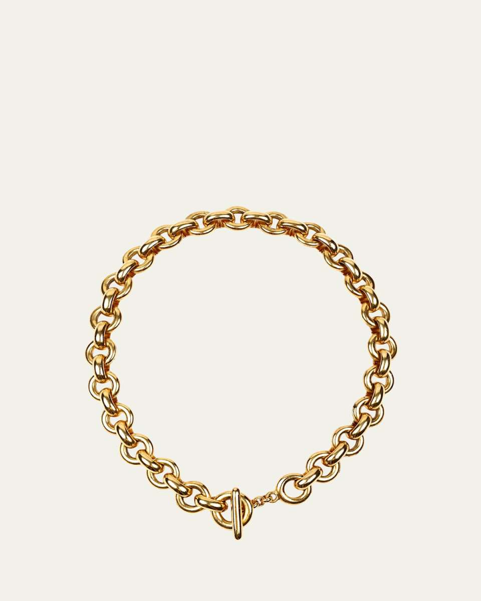Round-Link Chain Necklace