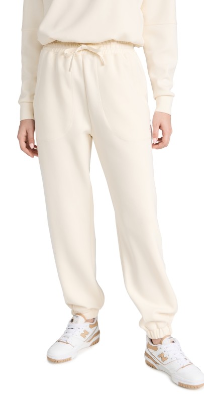 Sweaty Betty Sand Wash Cuffed Trousers Studio White