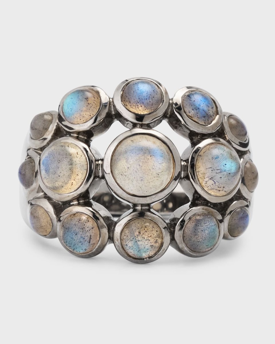 Dot Dome Ring in Pearls and Aphrodite