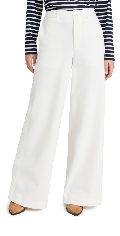 rag & bone Sofie Ponte Pants Ivory