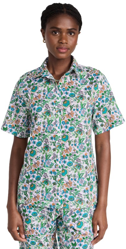 Playaucila Regular Fit Shirt Blue/Green Multi