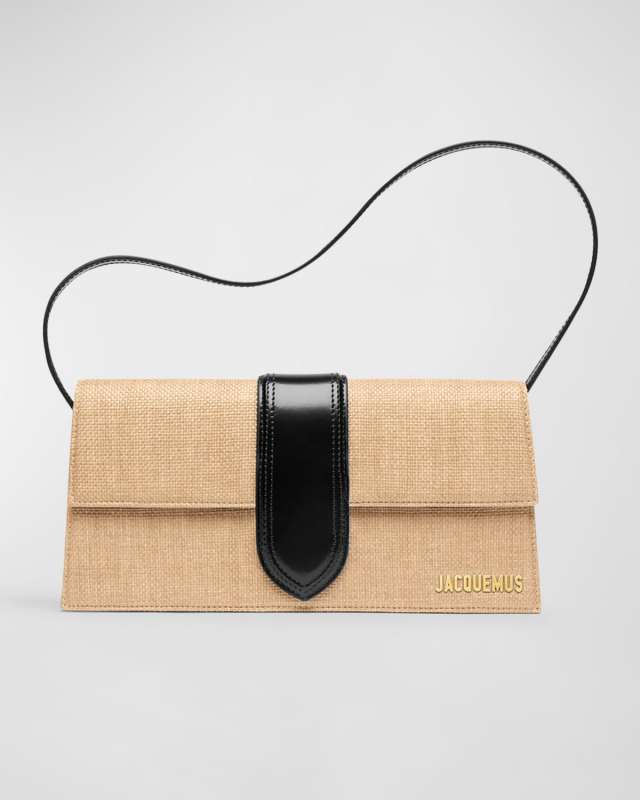 Le Bambino Long Leather Shoulder Bag