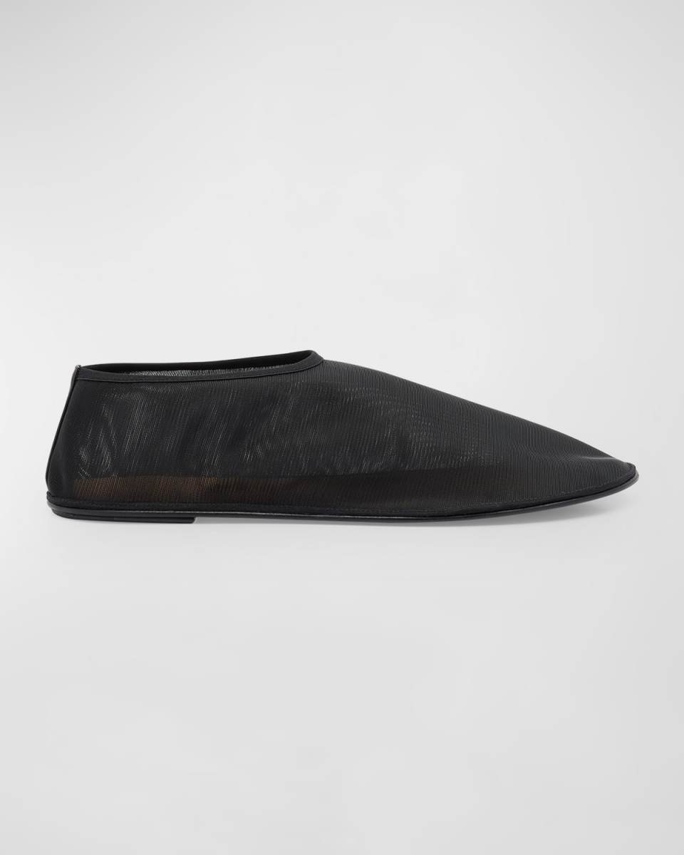 Sheer Sock Nylon Flats