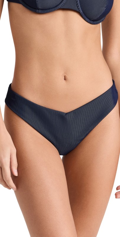 Onia Chiara Bottoms Deep Navy/White
