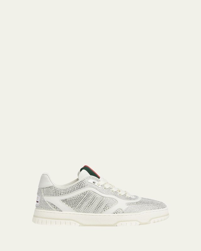 Crystal Web Low-Top Sneakers