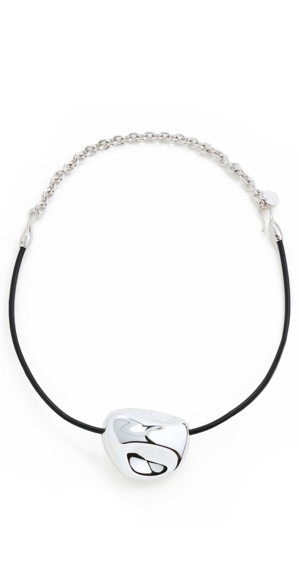 Cult Gaia Cleo Choker Silver