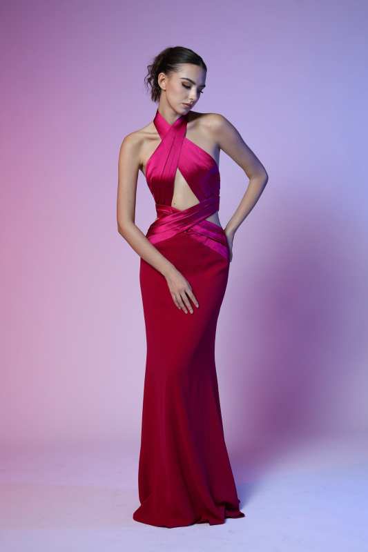 Petra Cut-Out Gown
