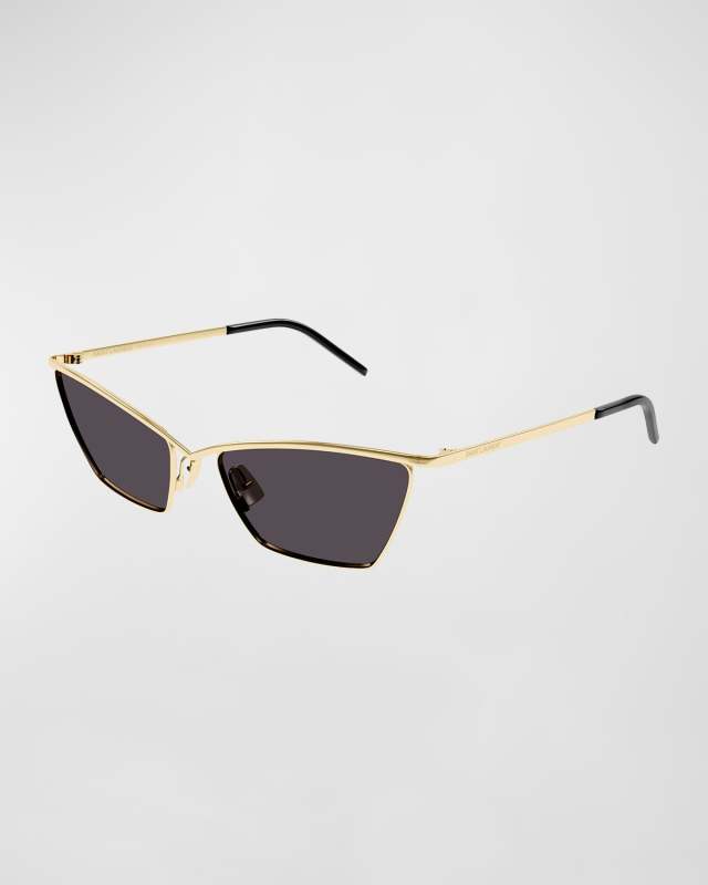 Metal Cat-Eye Sunglasses