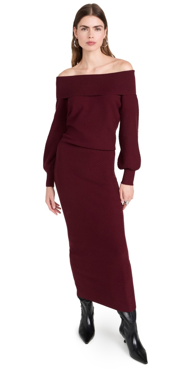 Favorite Daughter The Irene Dress Sangria Nights