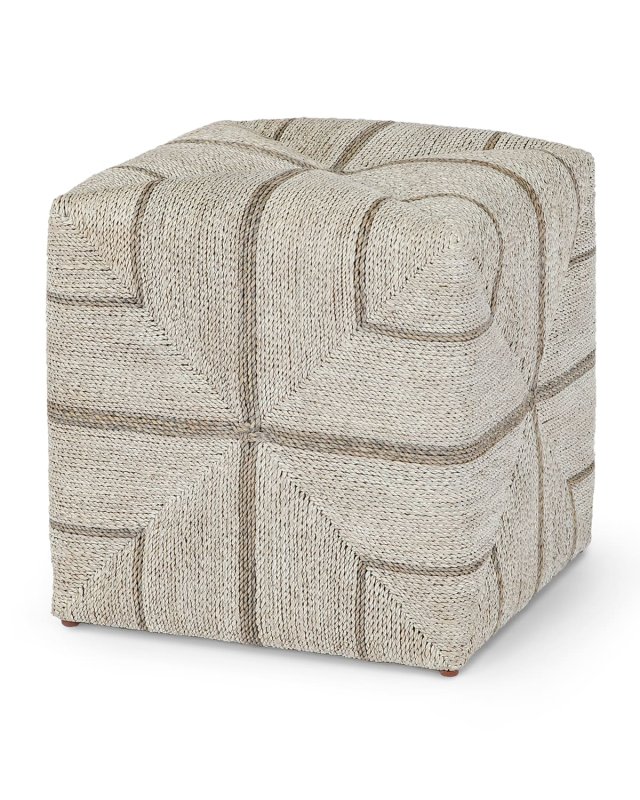 Fritz Rope Square Ottoman