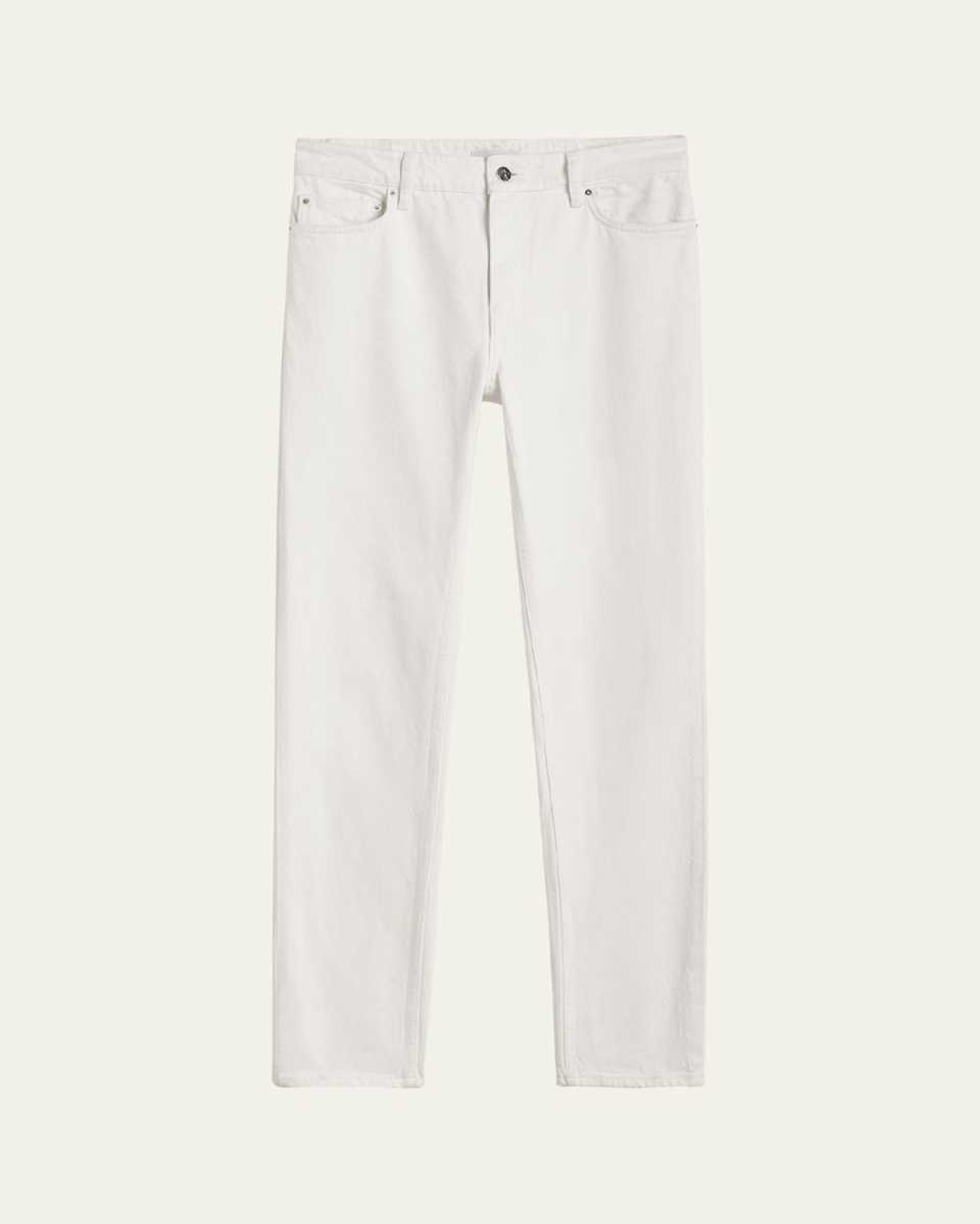 Low Rise Tapered Denim Pants