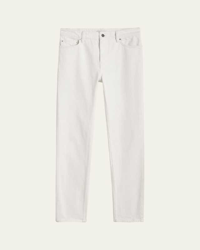 Low Rise Tapered Denim Pants