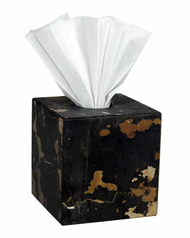Eris Collection Marble Tissue Box Holder