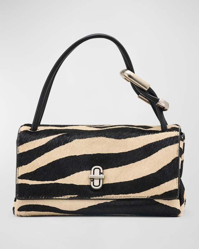 The Zebra Calf Hair Mini Dual Bag