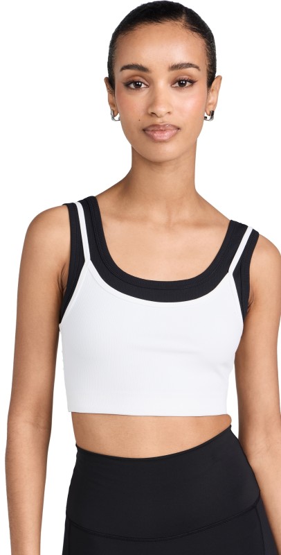 P. E NATION Podium Tank Optic White