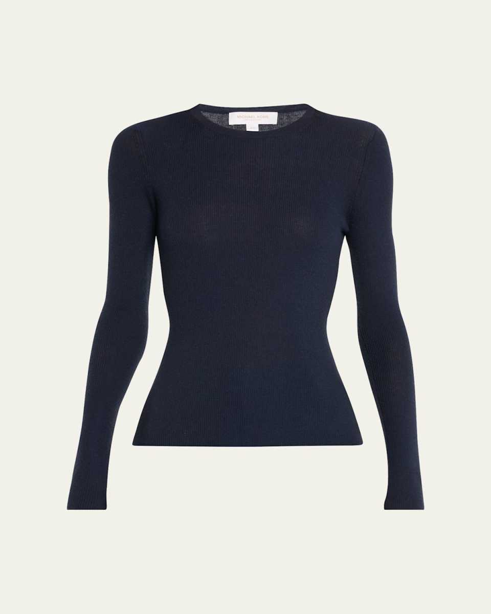 Hutton Ribbed Cashmere Pullover