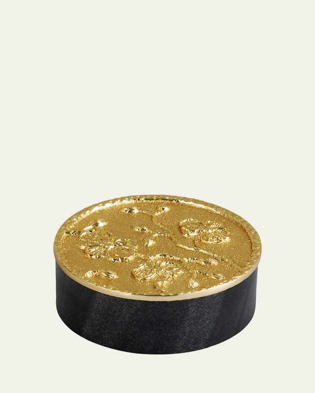 Gold Orchid Box