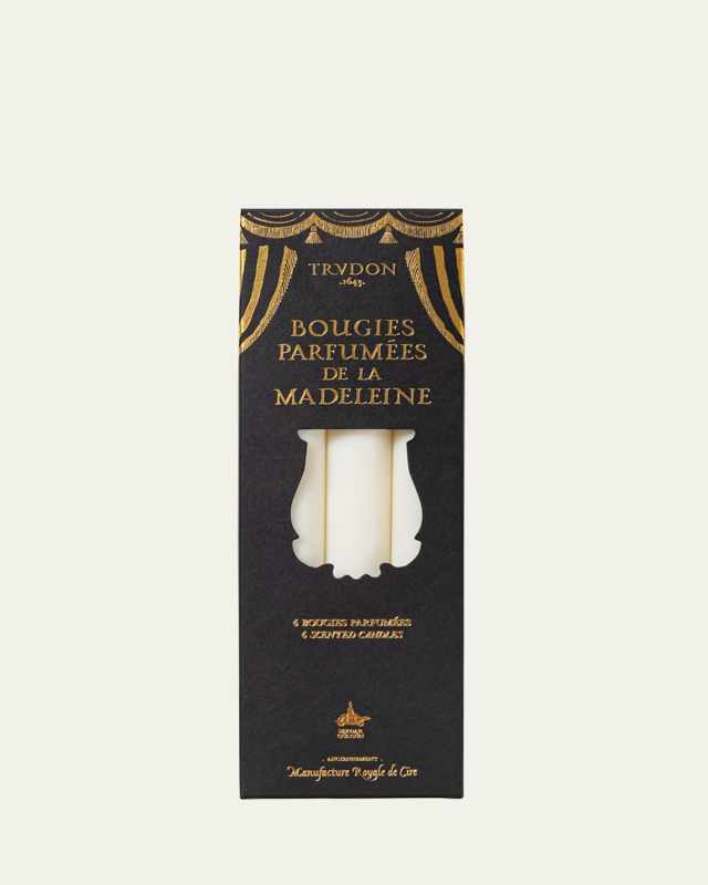 Fir Christmas Tree Madeline Taper Candles, Set of 6