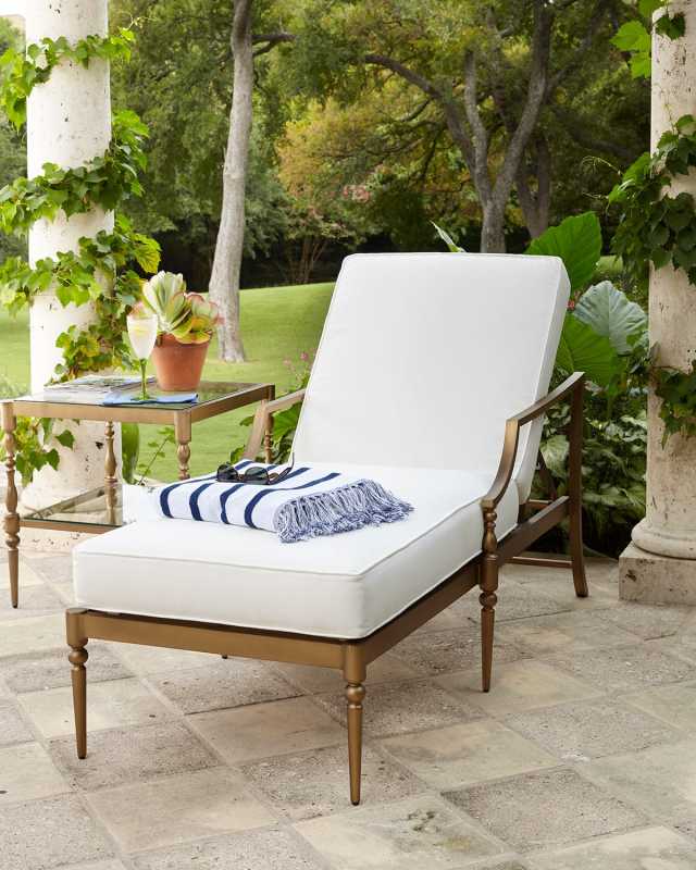 Sophia Outdoor Single Chaise