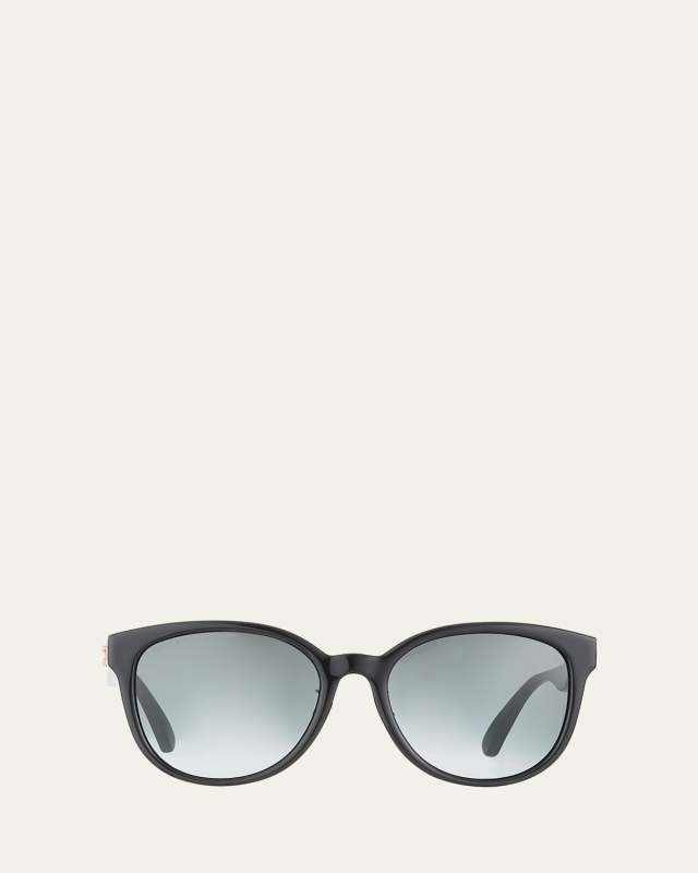 Round Acetate Sunglasses