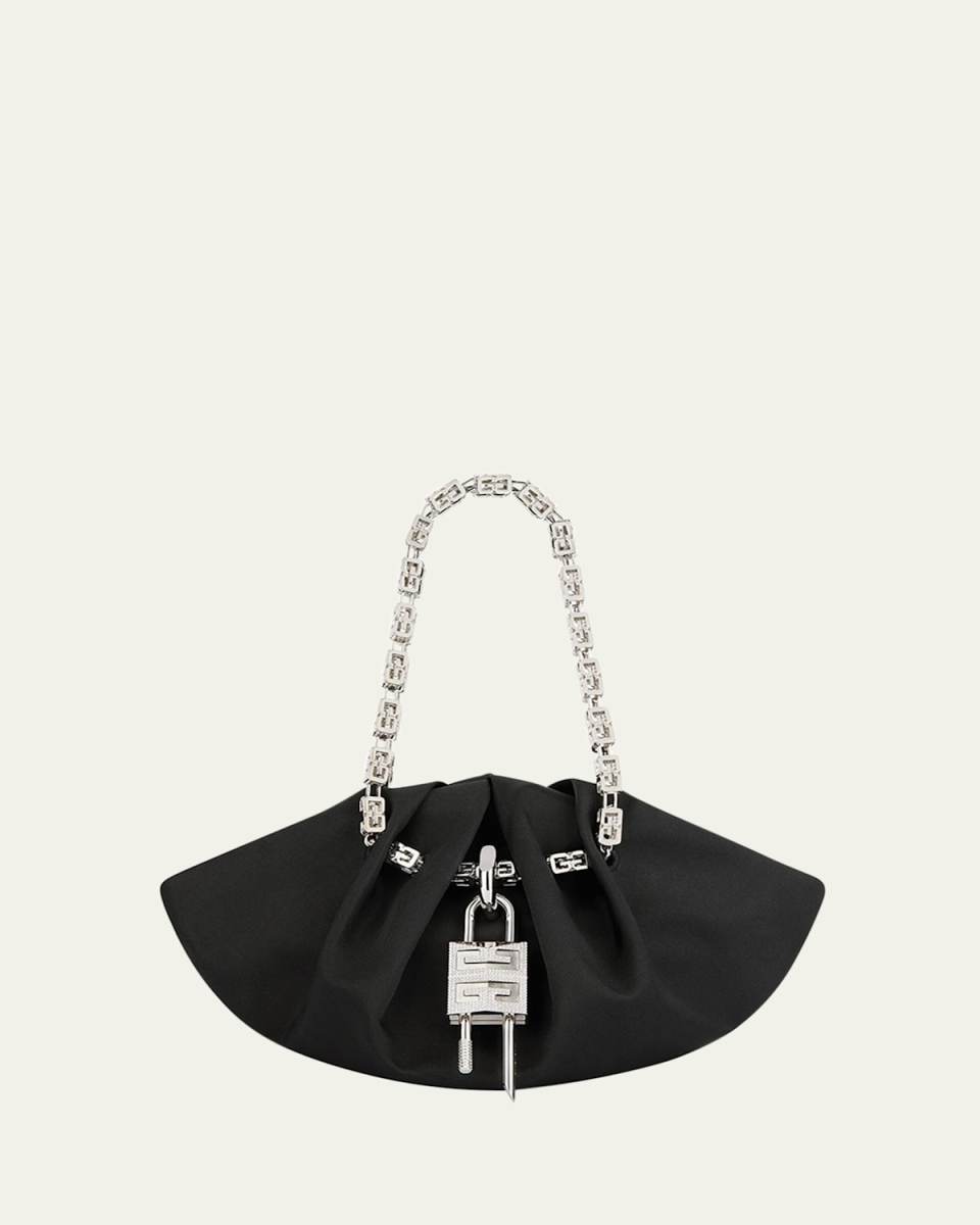 Mini Kenny Top-Handle Bag in Silk