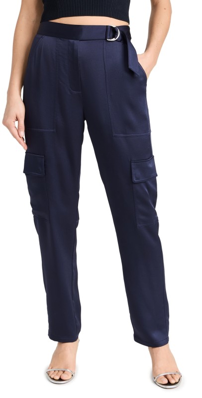SIMKHAI Carolina Utility Pants Midnight