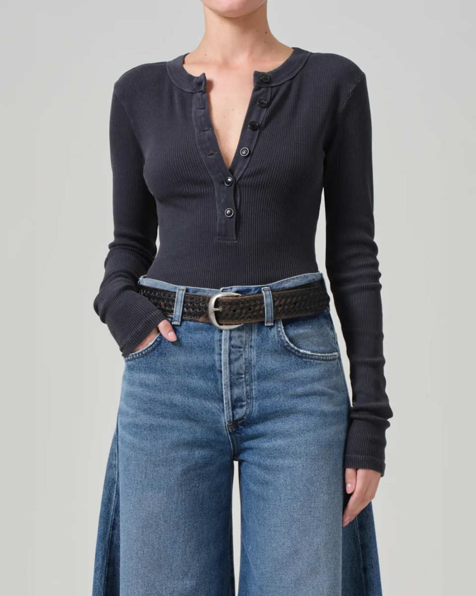 Varra Henley Charcoal