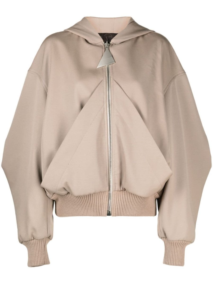virgin-wool bomber jacket