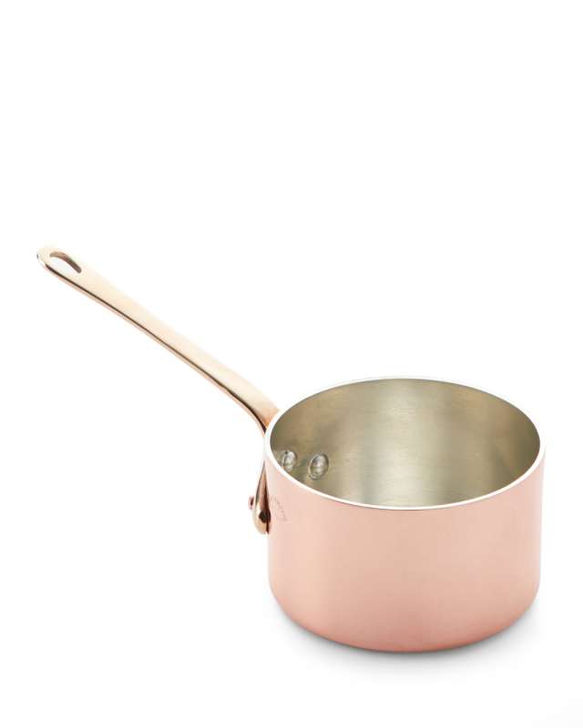Solid Copper Butter Pan with Tin Lining, 3.25"Dia