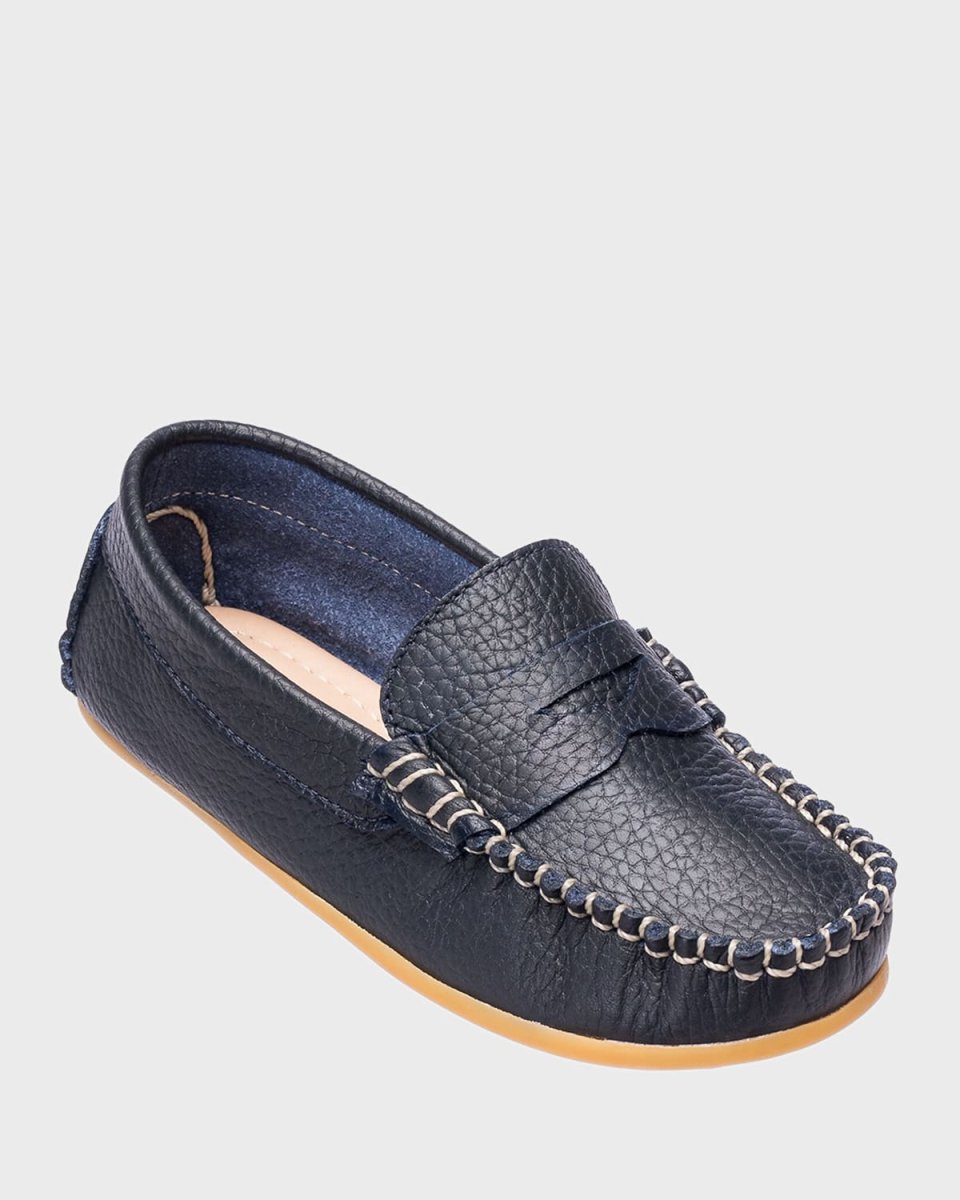 Boy's Alex Leather Driver Loafers,