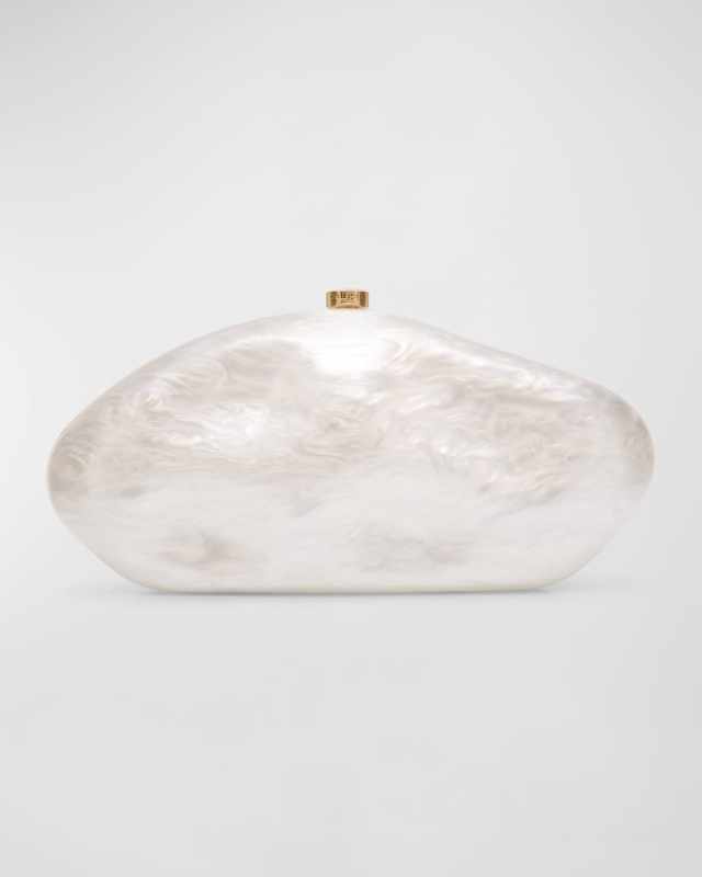 The Caldera Pearly Clutch Bag