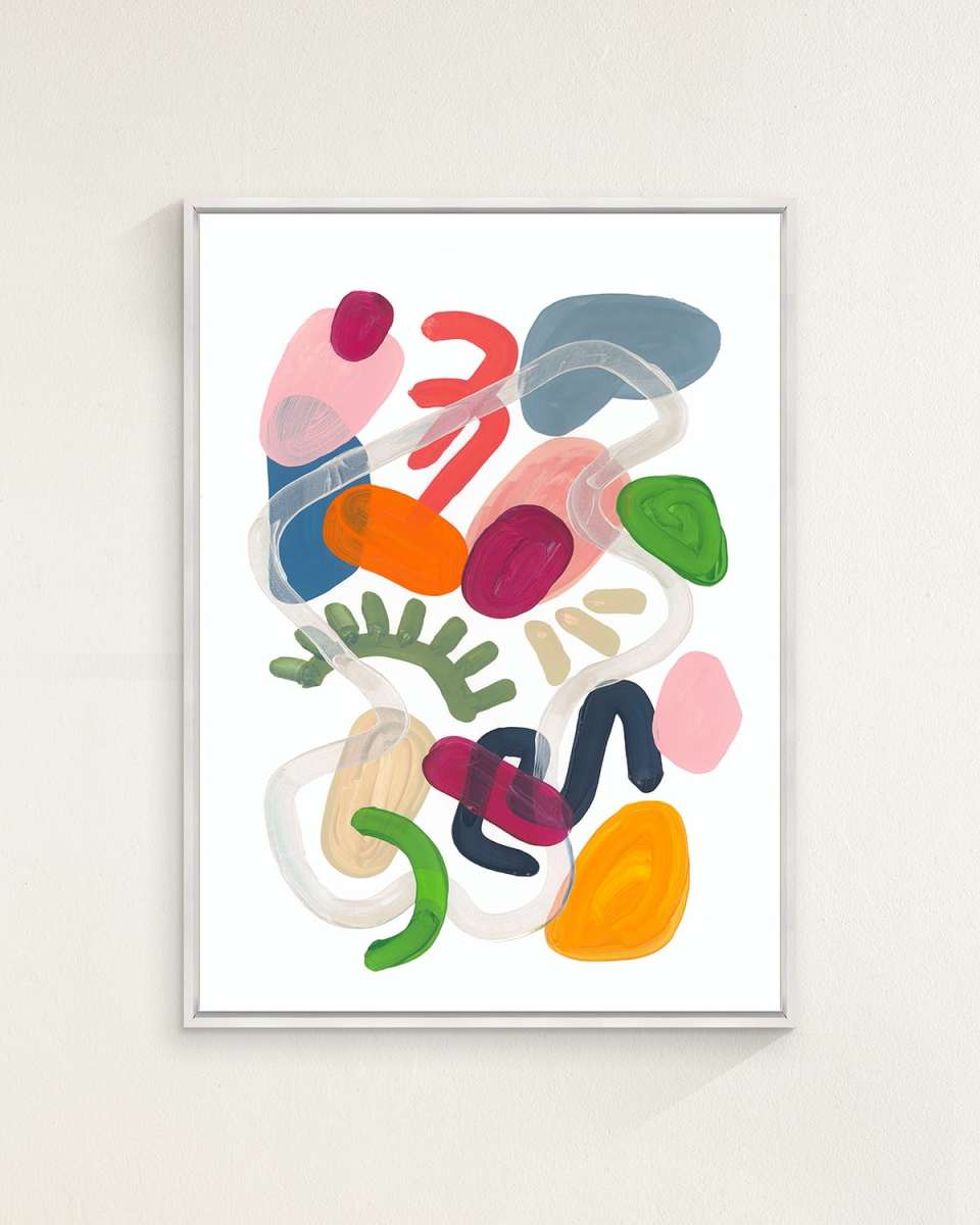 "Mischievous Antics I" Giclee by Danielle Davis